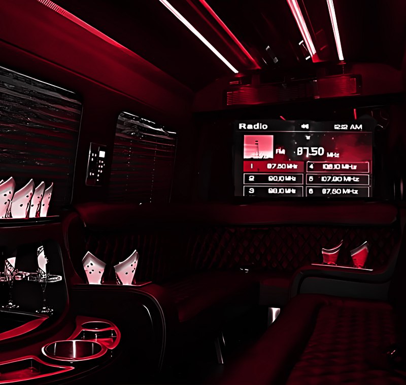 Mercedes Sprinter Limo Bus -  Houston Party Bus